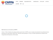 Tablet Screenshot of cnppa.fr